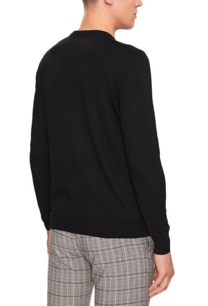 Guess Ανδρικό Πουλόβερ Μαύρο - Image 3