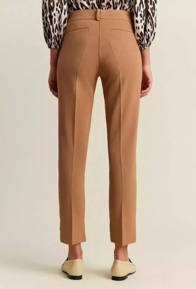 Forel Γυναικείο Υφασμάτινο Παντελόνι Καφέ - Image 2