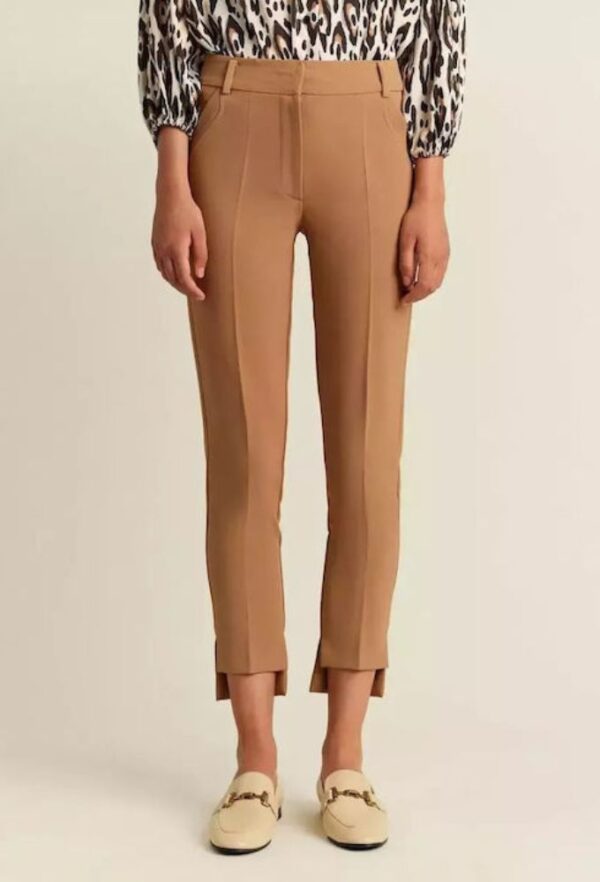 Forel Γυναικείο Υφασμάτινο Παντελόνι Καφέ