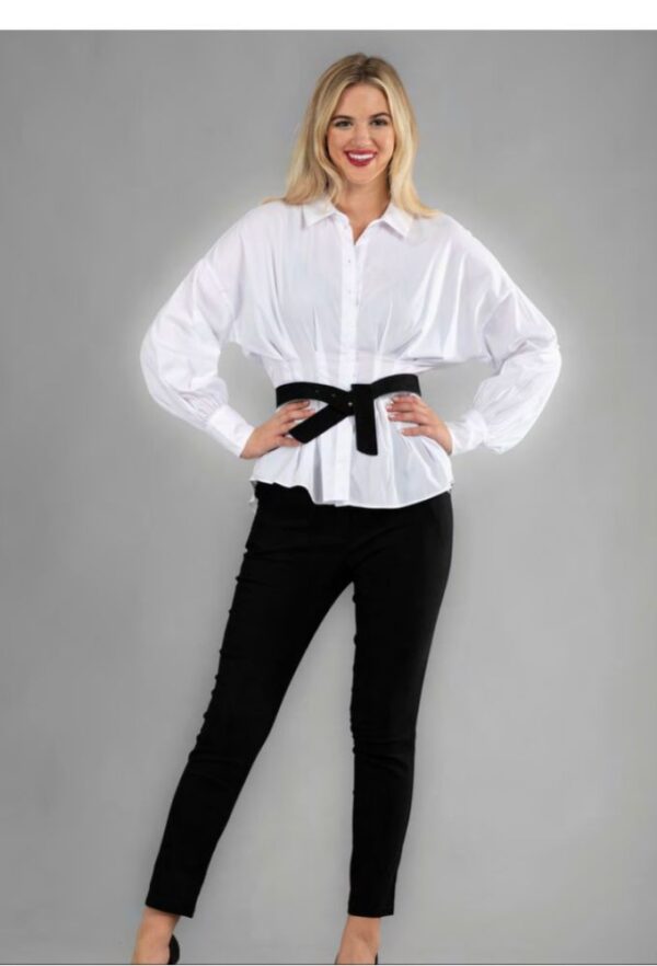 Le Vertige Πουκάμισο Λευκό Μεσάτο