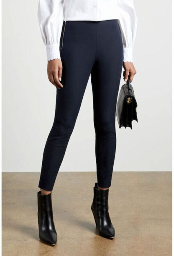Ted Baker Γυναικείο Υφασμάτινο Παντελόνι Navy Μπλε