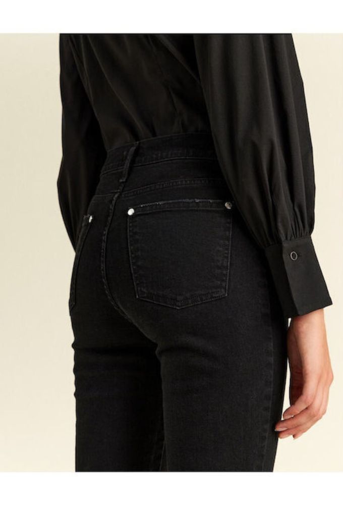 Forel Γυναικείο Jean Παντελόνι Μαύρο - Image 2