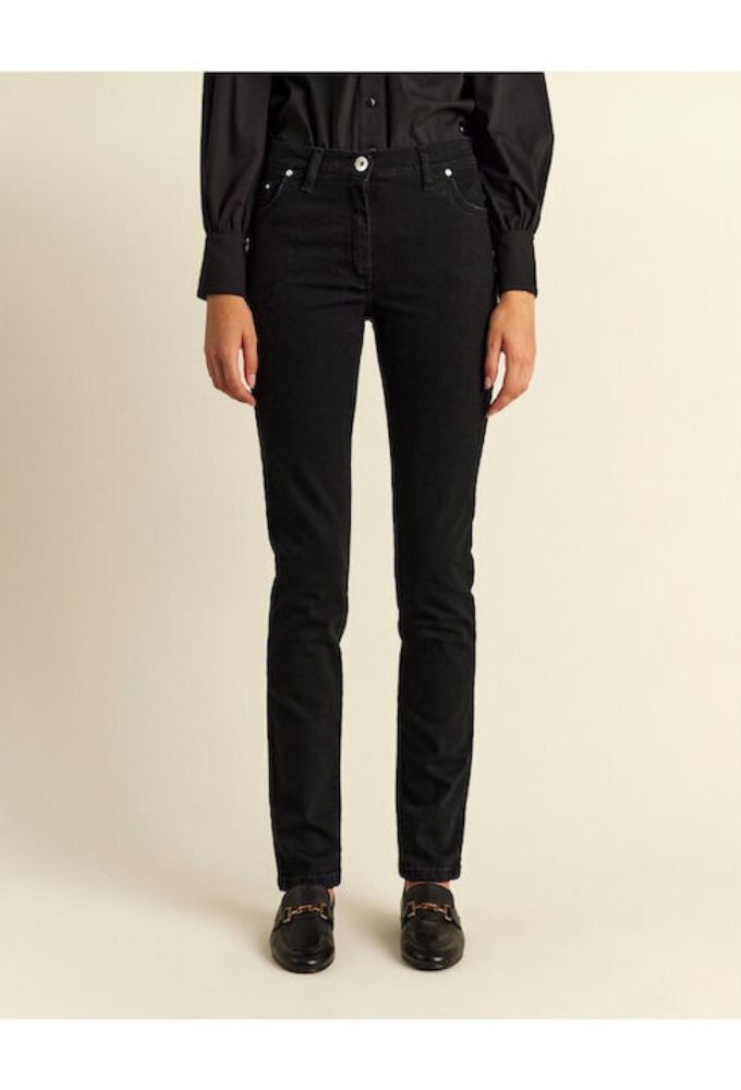 Forel Γυναικείο Jean Παντελόνι Μαύρο