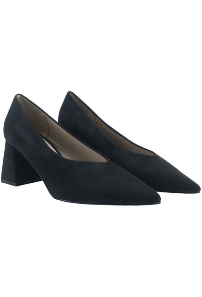 Corina Γόβες Μαύρες με Τετράγωνο Τακούνι - Image 2