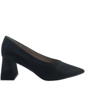 Corina Γόβες Μαύρες με Τετράγωνο Τακούνι