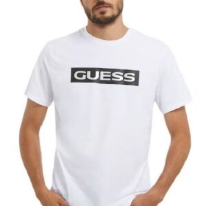 Guess Ανδρικό T-shirt Κοντομάνικο Λευκό