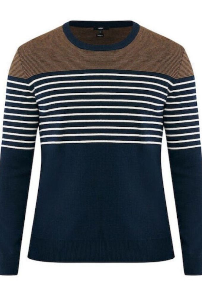 Mexx Fashion Ανδρικό Πουλόβερ Navy Μπλέ - Image 5