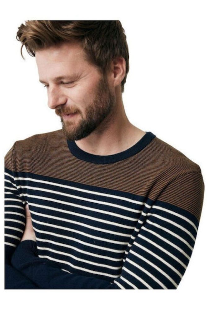 Mexx Fashion Ανδρικό Πουλόβερ Navy Μπλέ - Image 4