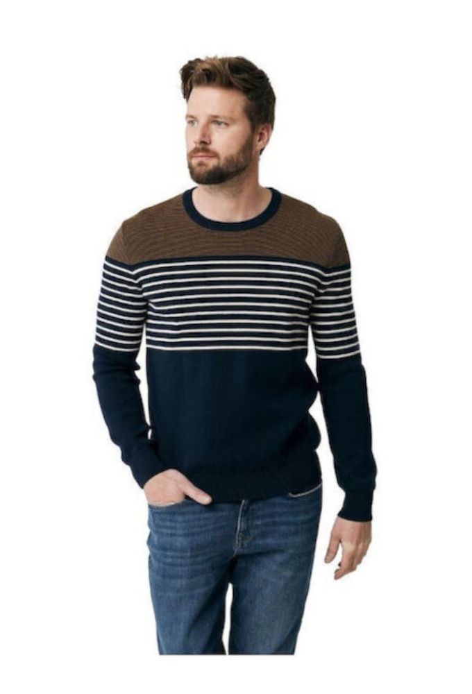 Mexx Fashion Ανδρικό Πουλόβερ Navy Μπλέ
