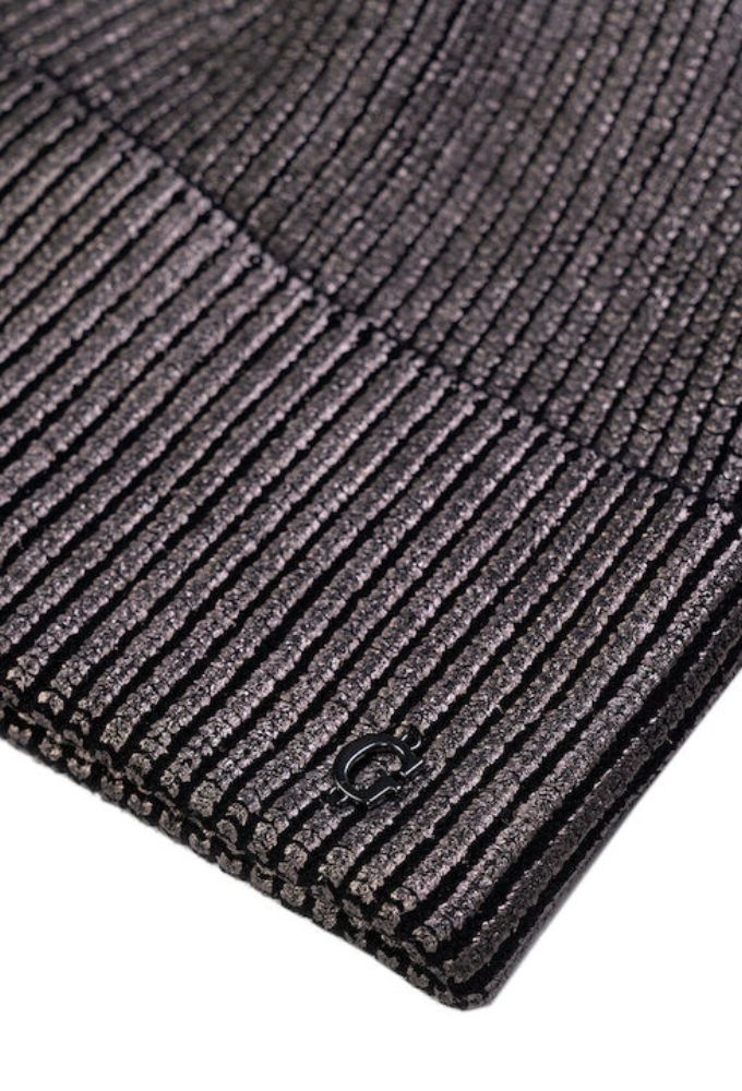 Guess Pom Pom Beanie Γυναικείος Σκούφος Πλεκτός Gunmetal - Image 2