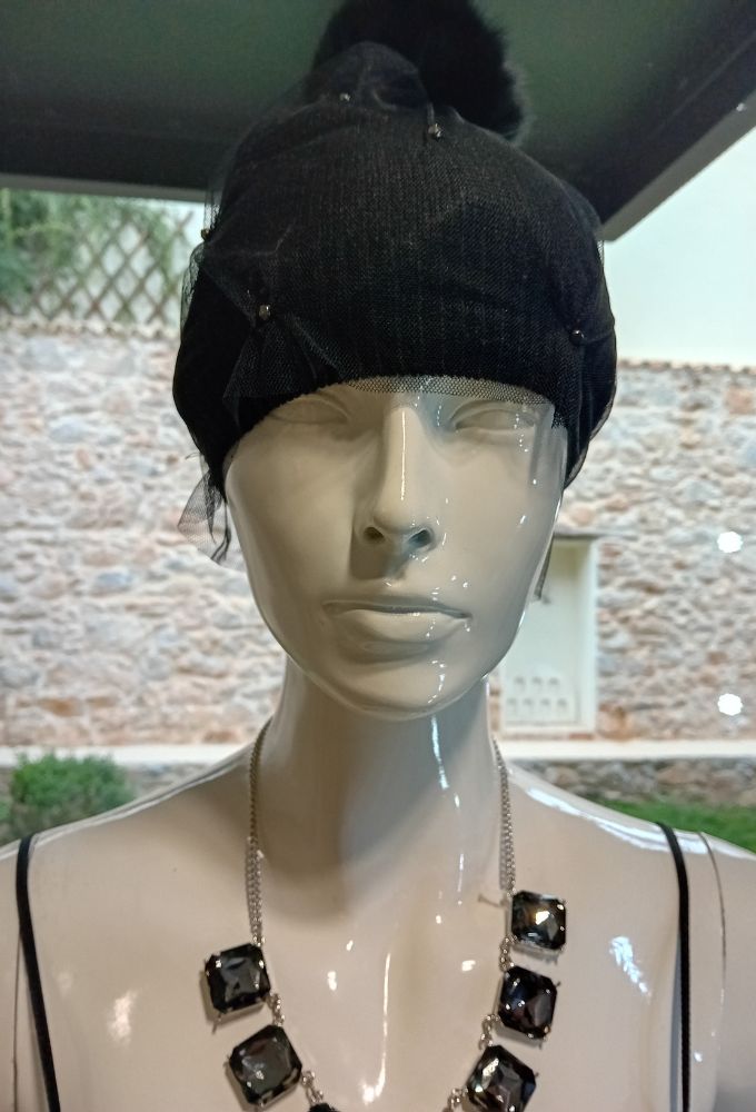 Relish Γυναικείος Μαύρος Σκούφος - Image 2