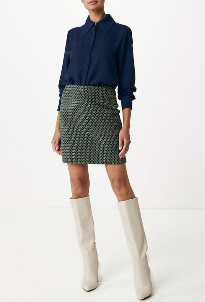 Mexx Fashion Γυναικείο Πουκάμισο Μπλέ Σκούρο - Image 3