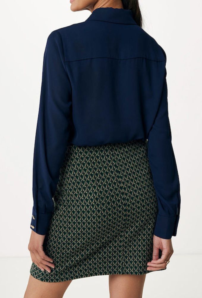 Mexx Fashion Γυναικείο Πουκάμισο Μπλέ Σκούρο - Image 2