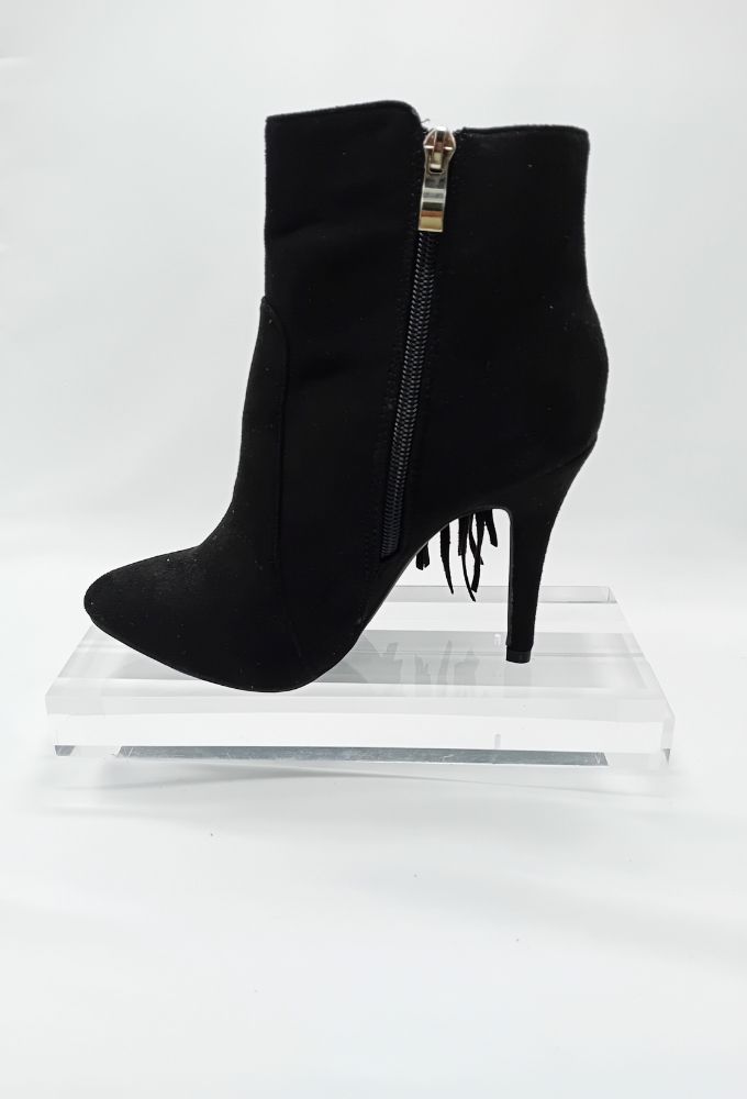 Fullah Sugah Γυναικείo Μαύρo Μπoτάκι με Ψηλό Τακούνι - Image 5