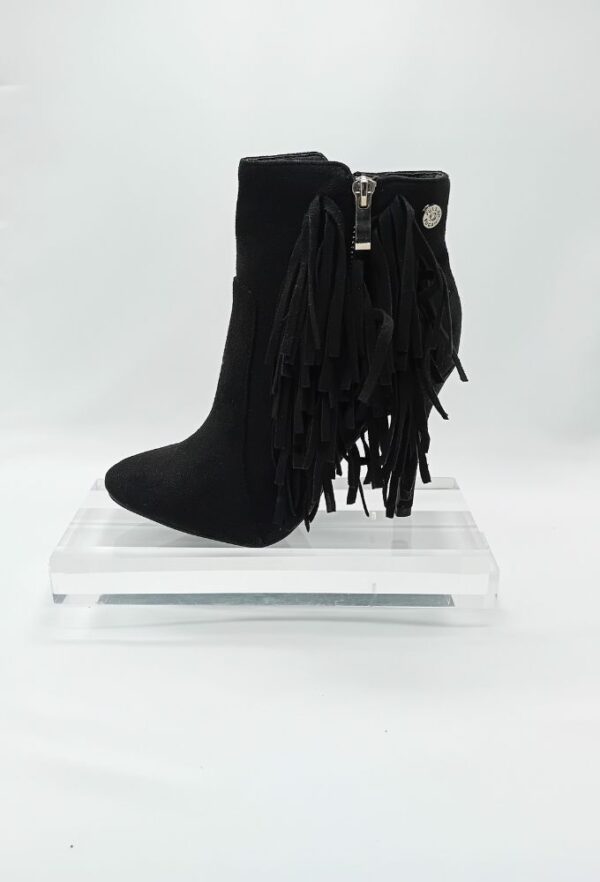 Fullah Sugah Γυναικείo Μαύρo Μπoτάκι με Ψηλό Τακούνι