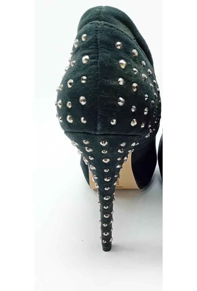 Fullah Sugah Γυναικείες Γόβες Μαύρες με Ψηλό Τακούνι - Image 5