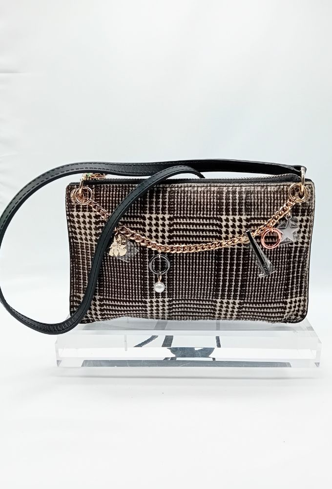 Tous Γυναικείο Τσαντάκι Ώμου/Χιαστί Μαύρο με Διακοσμητική Αλυσίδα - Image 4