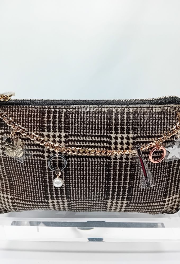 Tous Γυναικείο Τσαντάκι Ώμου/Χιαστί Μαύρο με Διακοσμητική Αλυσίδα - Image 2