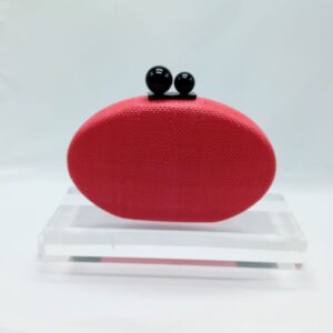 Fragola Κόκκινο Ανοιχτό Clutch Τσαντάκι με Αλυσίδα