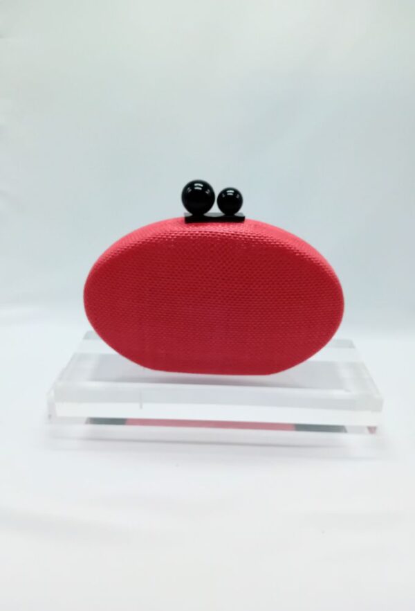 Fragola Κόκκινο Ανοιχτό Clutch Τσαντάκι με Αλυσίδα