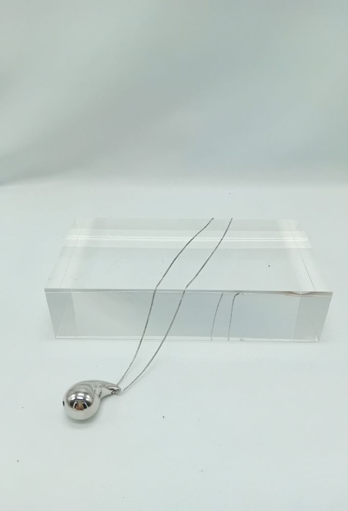 Cobbi Γυναικείο Κολιέ Ασημί Κρεμαστό - Image 2