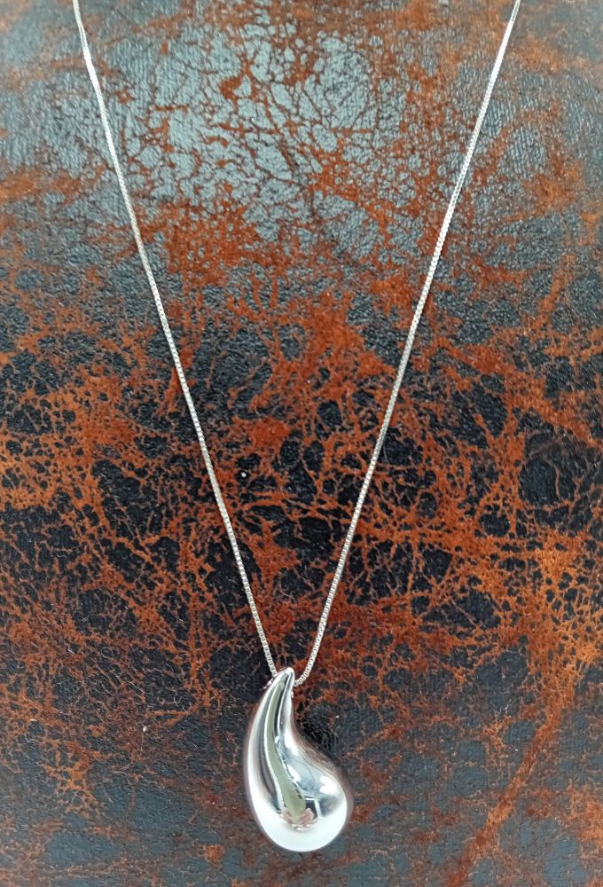 Cobbi Γυναικείο Κολιέ Ασημί Κρεμαστό - Image 4