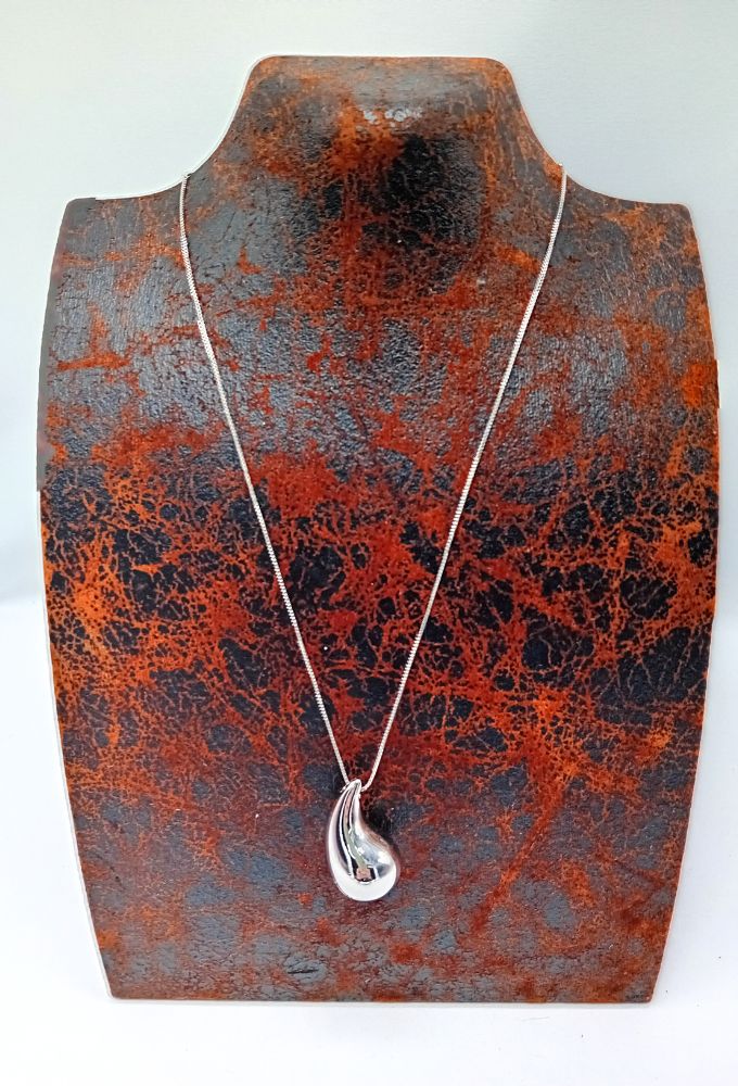 Cobbi Γυναικείο Κολιέ Ασημί Κρεμαστό - Image 3