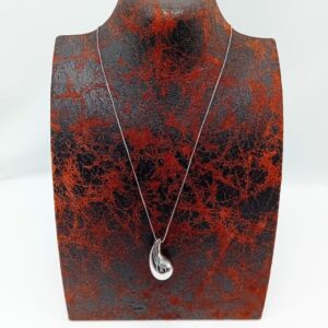 Cobbi Γυναικείο Κολιέ Ασημί Κρεμαστό