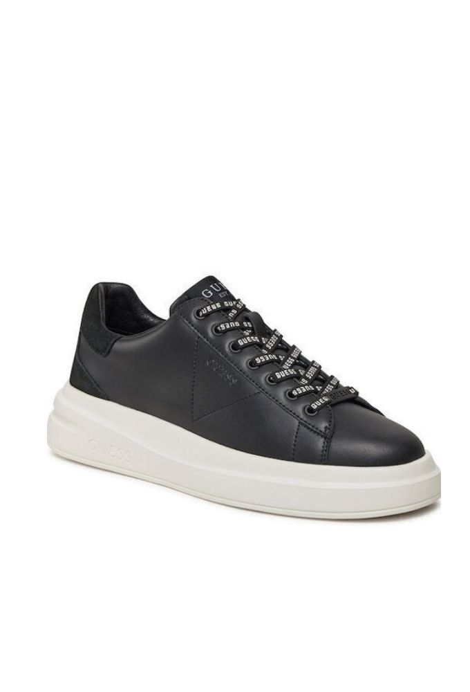 Guess Elba Ανδρικά Sneakers Μαύρα