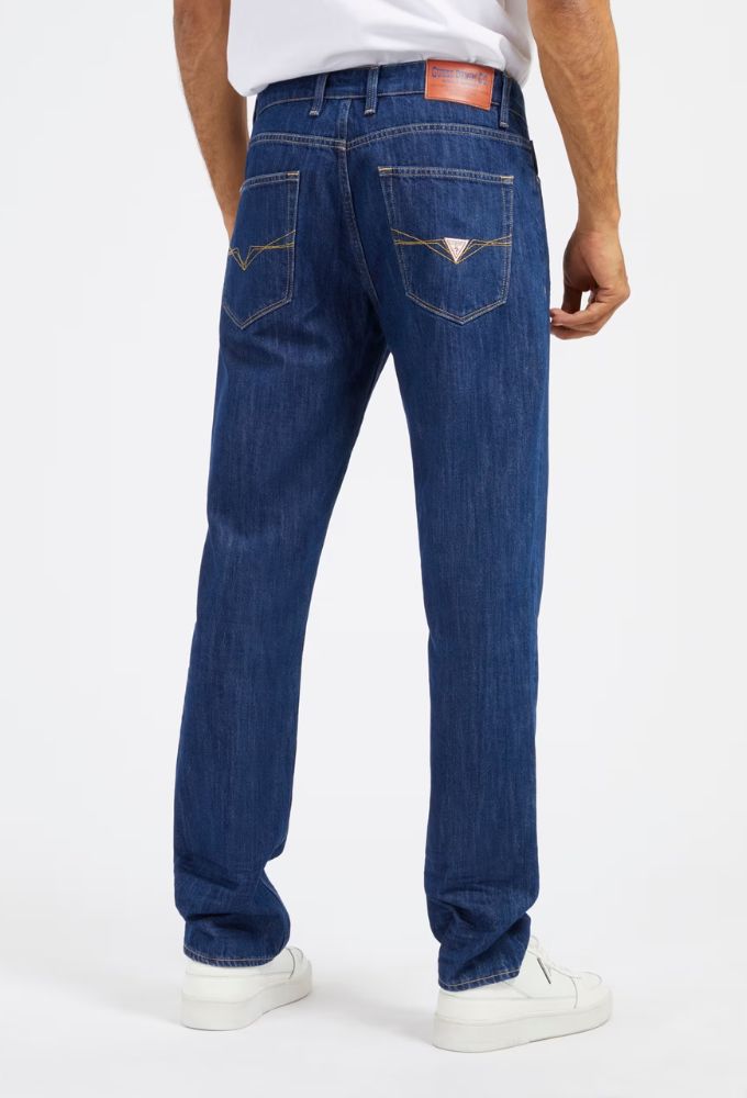 Guess Ανδρικό Χαμηλόμεσο Τζιν Παντελόνι Slim Mπλέ - Image 2