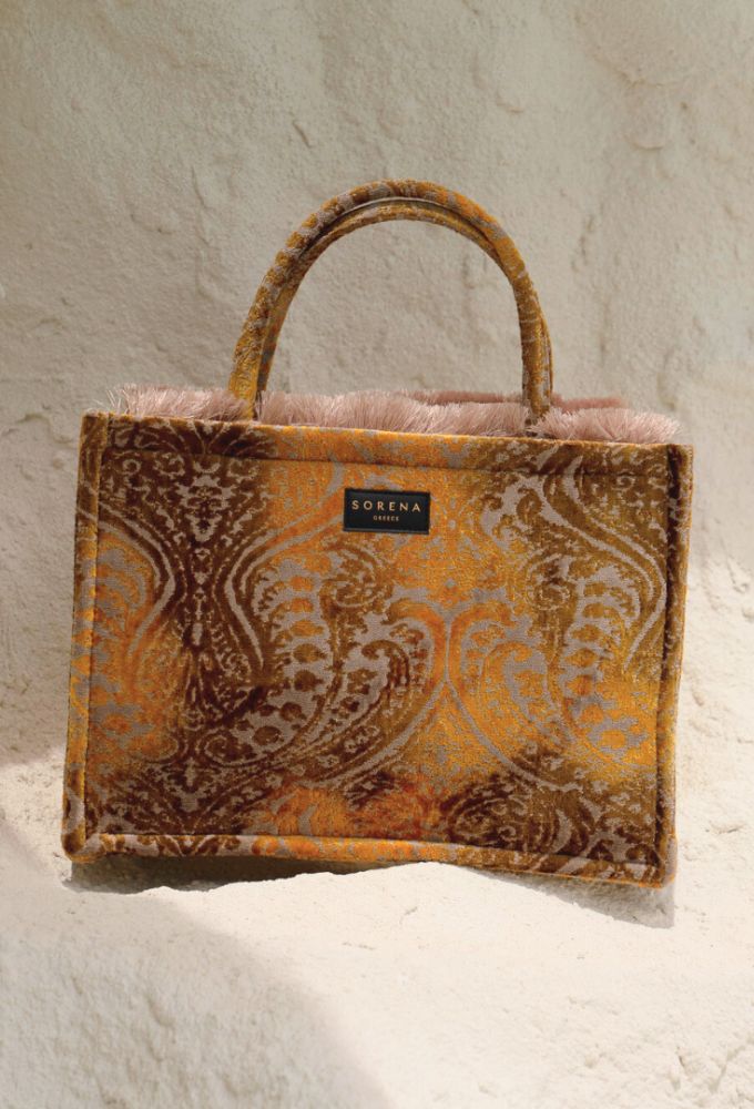 Sorena Χειροποίητη Τσάντα Ximeroma Tote Bag - Image 3
