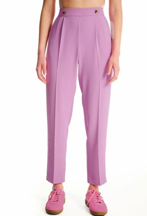Forel Γυναικείο Παντελόνι Ψηλόμεσο Λιλά