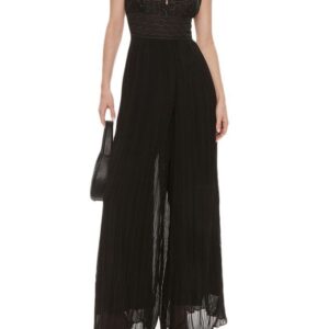 Guess Γυναικεία Ολόσωμη Φόρμα Μαύρη