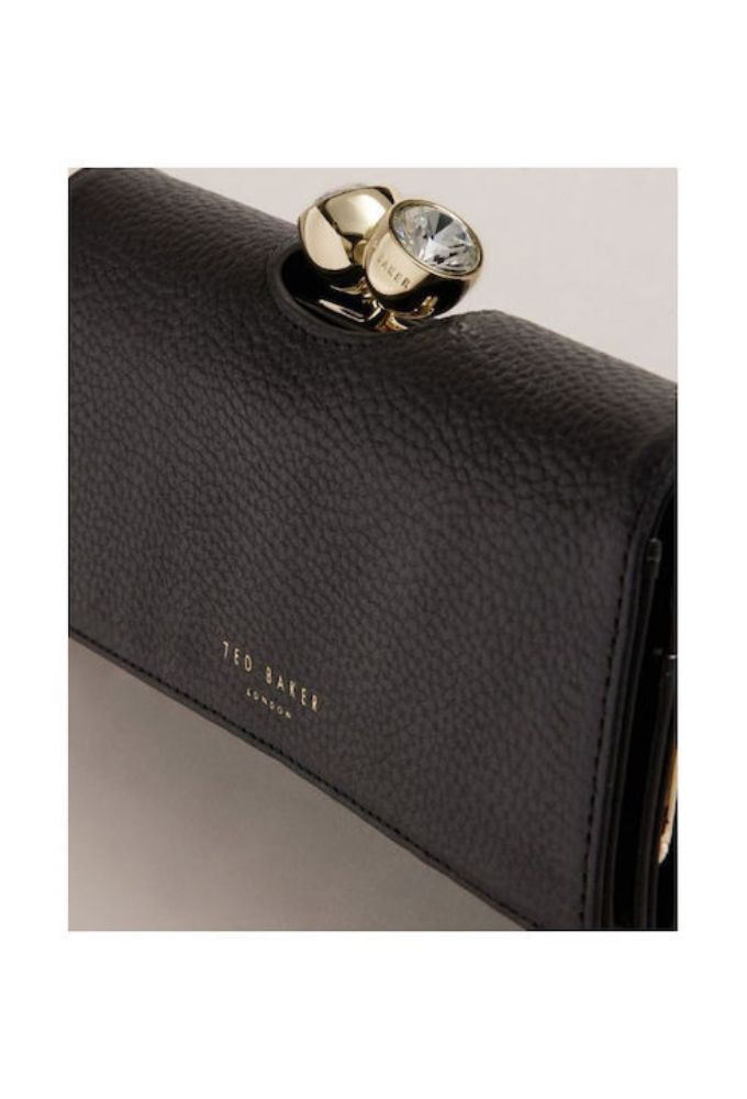 Ted Baker Δερμάτινο Μεγάλο Πορτοφόλι Μαύρο - Image 4