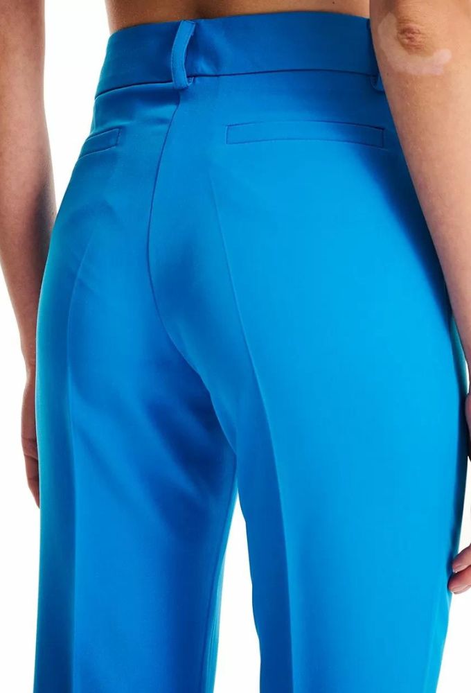 Forel Γυναικείο Παντελόνι Cigarette Μπλέ Ρουά - Image 5