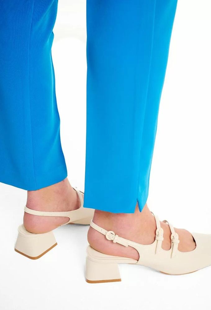 Forel Γυναικείο Παντελόνι Cigarette Μπλέ Ρουά - Image 6