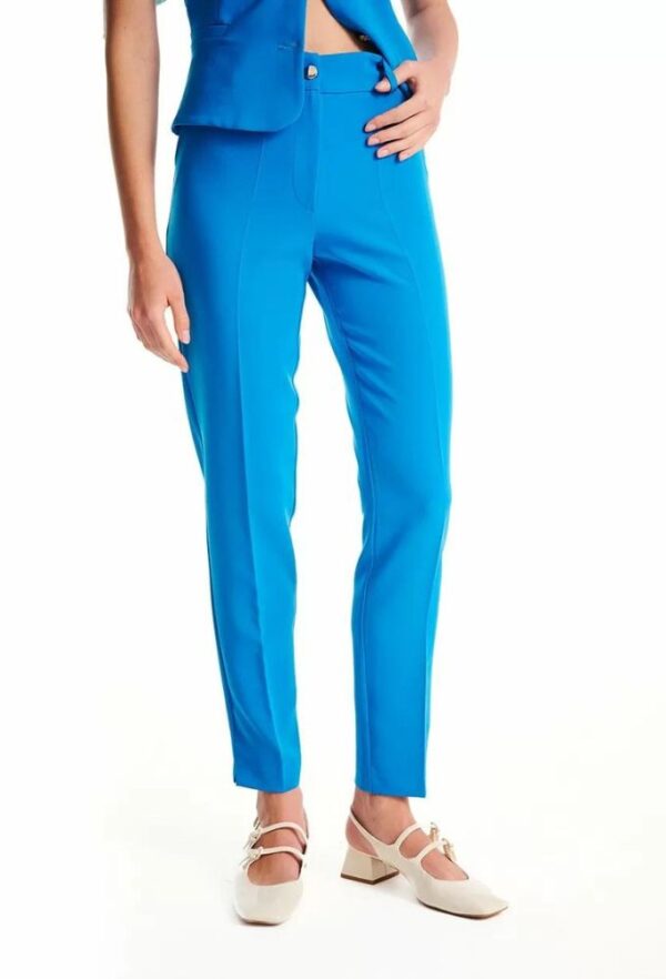 Forel Γυναικείο Παντελόνι Cigarette Μπλέ Ρουά