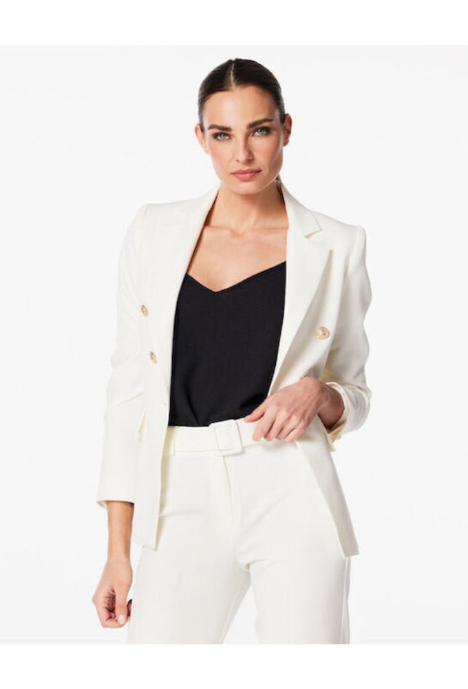 Forel Γυναικείο Σακάκι Εκρού - Image 4