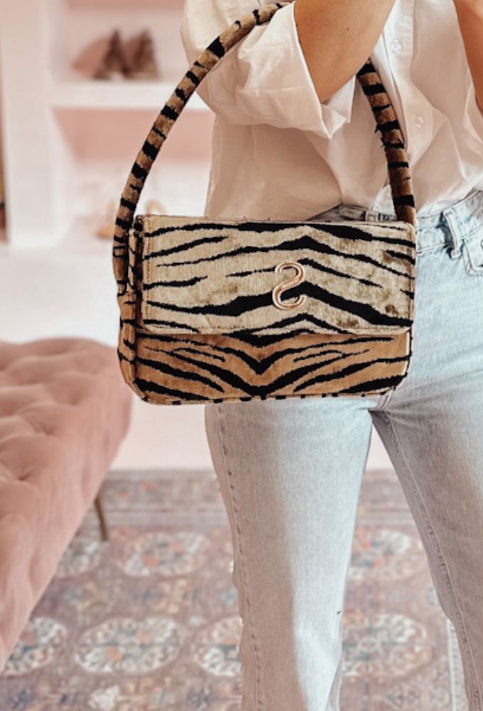 Sorena Χειροποίητo Τσαντάκι Χειρός Bambini Arizona Animal - Image 4