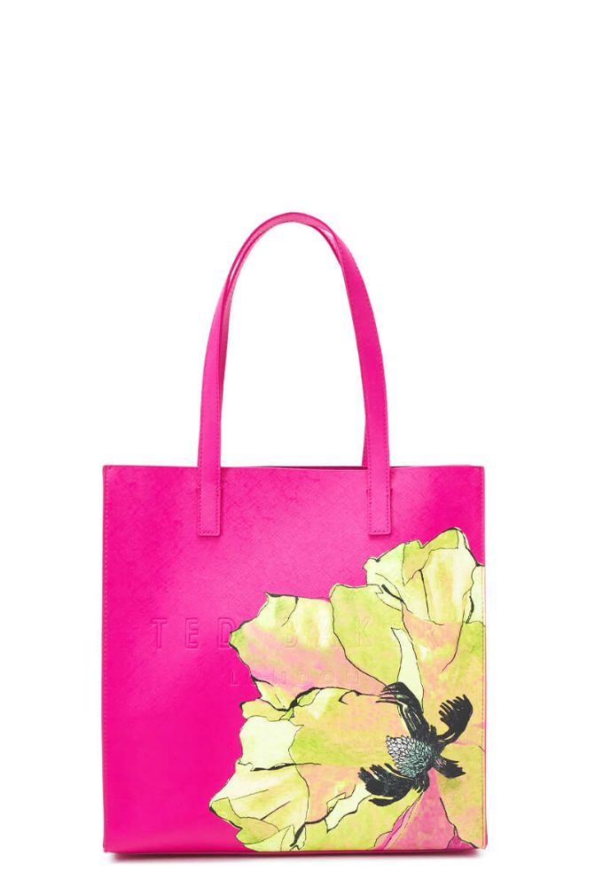 Ted Baker Τσαντάκι Milecon Floral Printed Φούξια