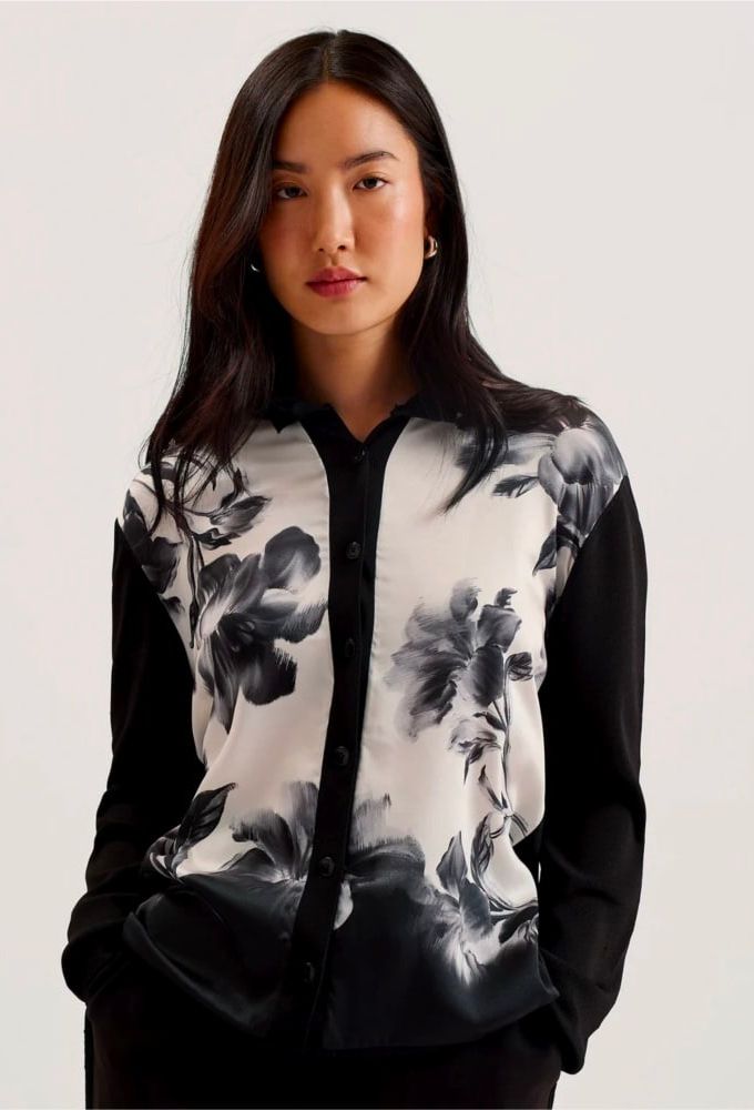 Ted Baker Ζακέτα Gweenn 278090 Mαύρη Floral