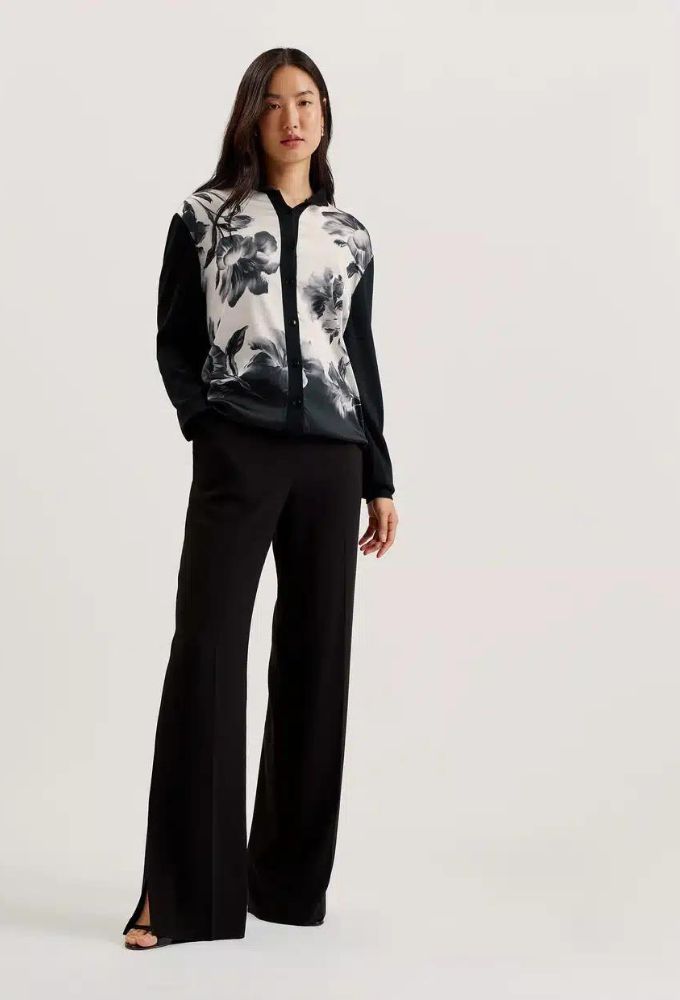 Ted Baker Ζακέτα Gweenn 278090 Mαύρη Floral - Image 2