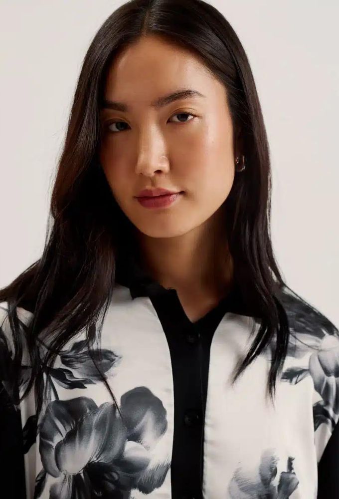 Ted Baker Ζακέτα Gweenn 278090 Mαύρη Floral - Image 3