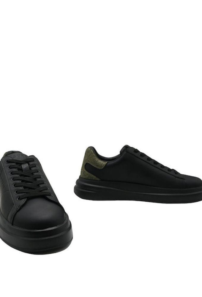 Guess Elba Ανδρικά Sneakers Μαύρα - Image 3