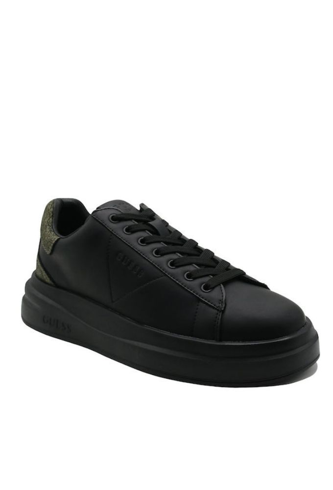 Guess Elba Ανδρικά Sneakers Μαύρα