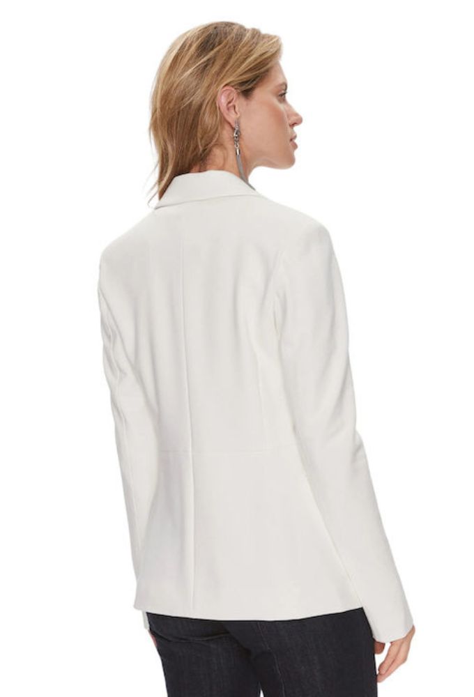 Guess Γυναικείο Σακάκι Iβουάρ - Image 4