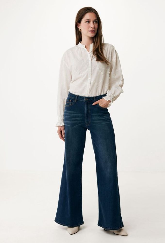 Mexx Fashion Γυναικείo Πουκάμισο Kρεμ - Image 4