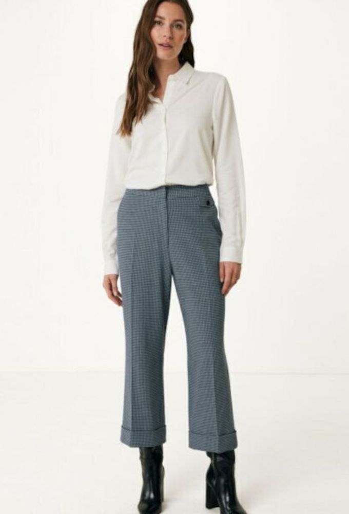 Mexx Μακρυμάνικο Γυναικείο Πουκάμισο Off White - Image 3