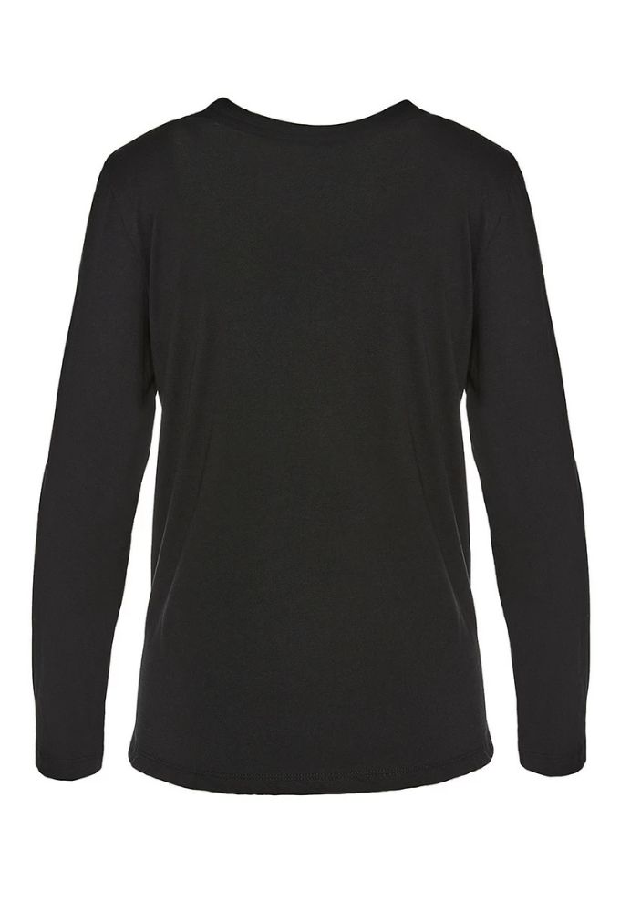 Forel Μπλούζα Bαμβακερή με Σχέδιο Mαύρη - Image 2