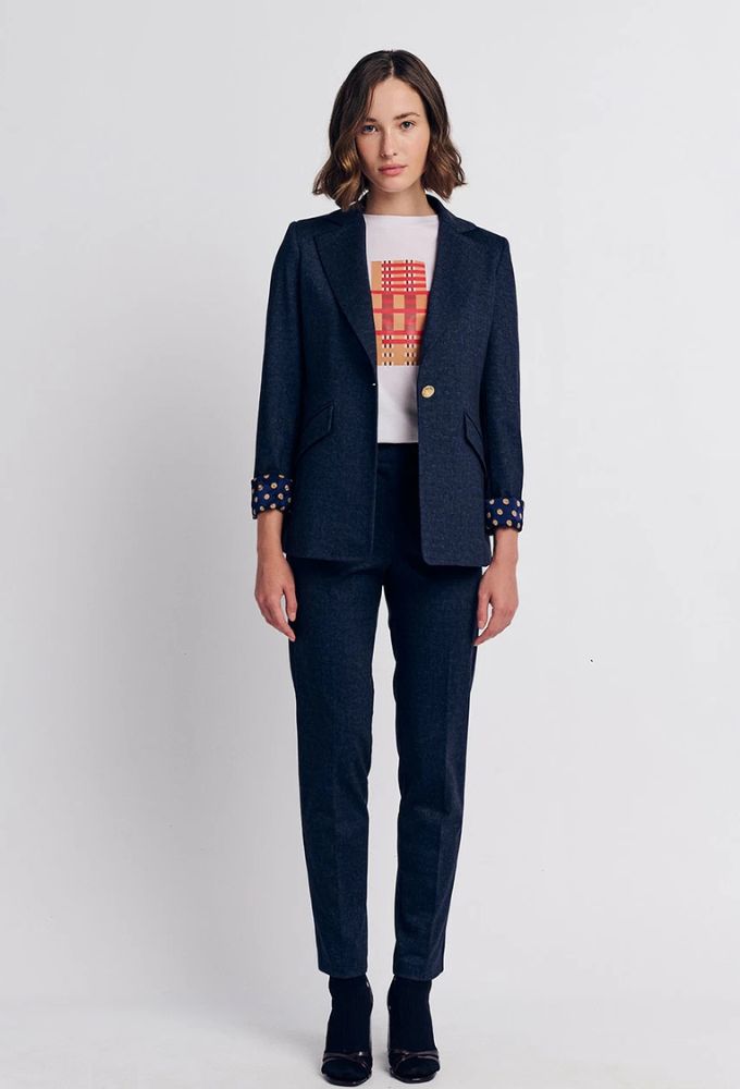 Forel Μπλούζα Bαμβακερή με Σχέδιο Λευκή - Image 2